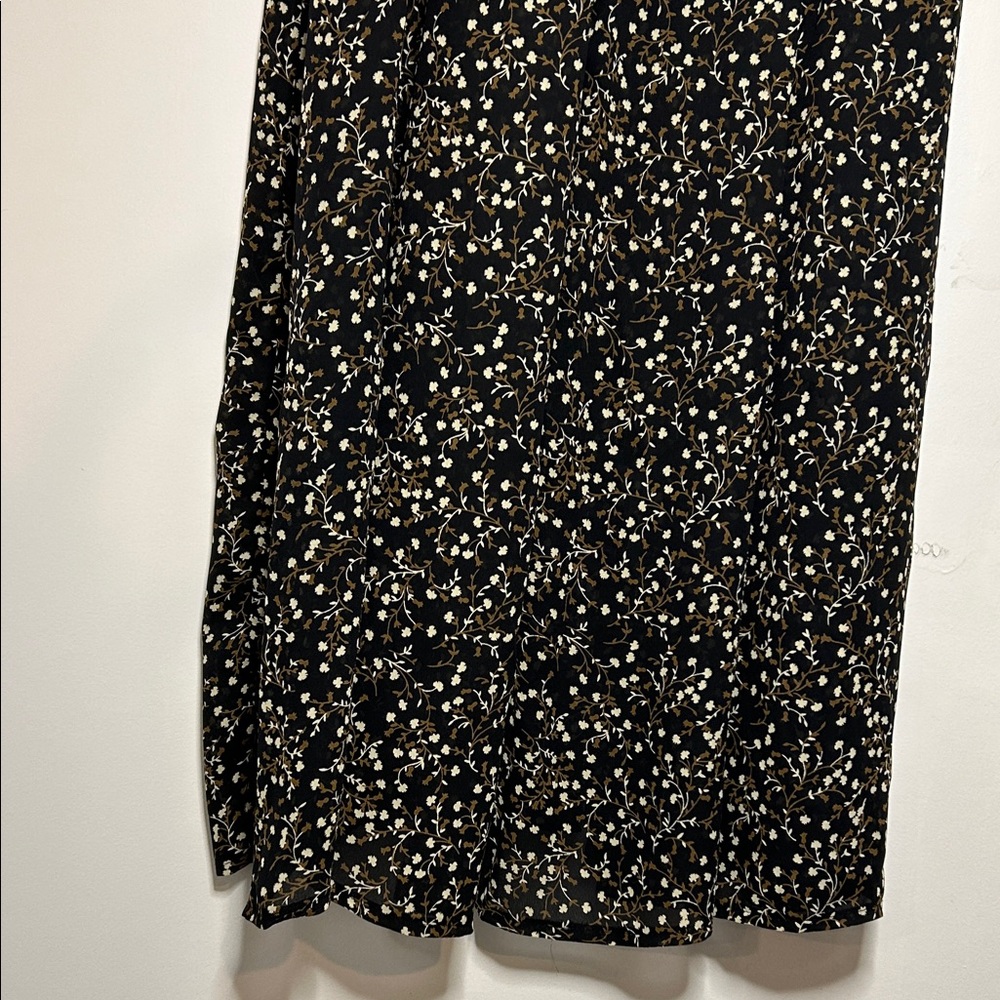 Vtg Y2K Contempo Casuals Sheer Floral Sleeveless Maxi Dress Size 5 - Picture 8 of 12